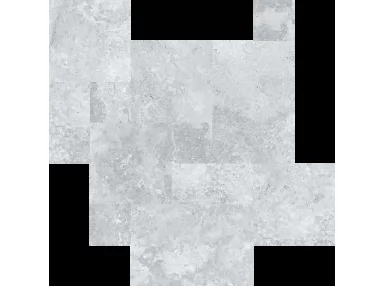 Trevi Modular Silver 44x66. Szara płytka imitująca kamień naturalny