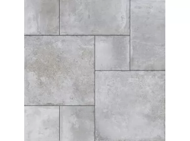 Adobe Silver Modular 50x50. Szara płytka imitująca Cotto