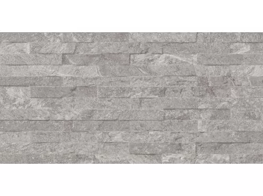 Makalu Grey 33x66. Szara płytka ścienna imitująca kamień