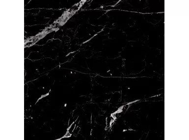 Marbello Black Poler Rett. 60x60. płytka gresowa czarny marmur.