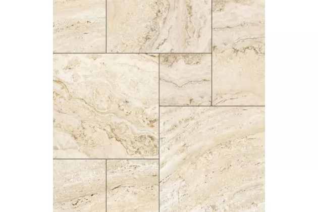 Siena Beige Modular 50x50. Beżowa płytka imitująca kamień