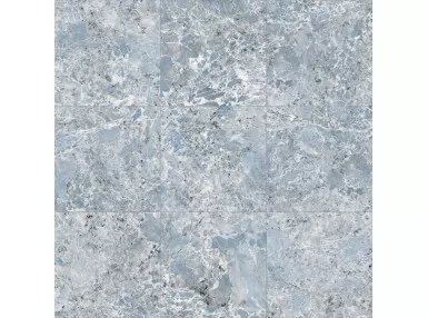 Les Bijoux Saphir Rekt. Poler 79.3x79.3 - Niebieska płytka imitująca kamień
