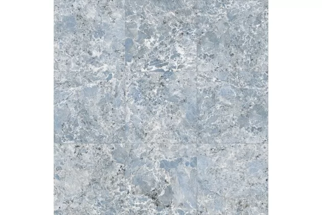 Les Bijoux Saphir Rekt. Poler 79.3x79.3 - Niebieska płytka imitująca kamień