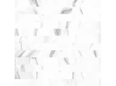 Darney Mosaic Blanco 30x30. Biała płytka imitująca marmur