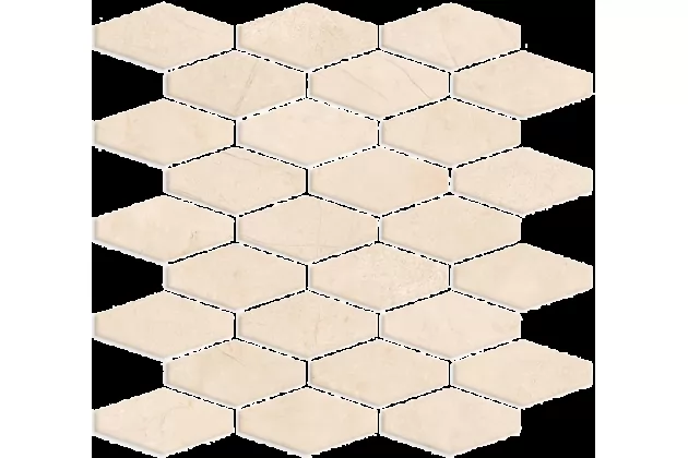 Hati Mosaic Marfil 31.8x29 - Kremowa płytka imitująca mozaikę