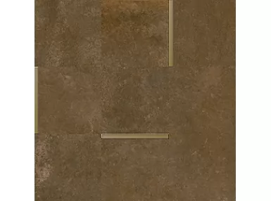 Avelin Mosaic Cobre 30x30 - Brązowa płytka imitująca kamień