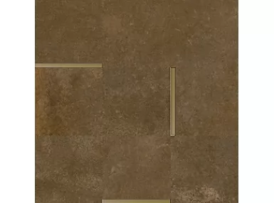 Avelin Mosaic Cobre SPR 30x30 - Brązowa płytka lapatowana