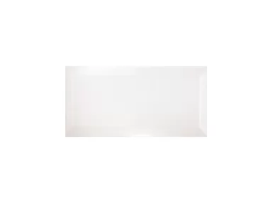 Bisel Blanco Brillo 10x20 - biała płytka ścienna w stylu metro