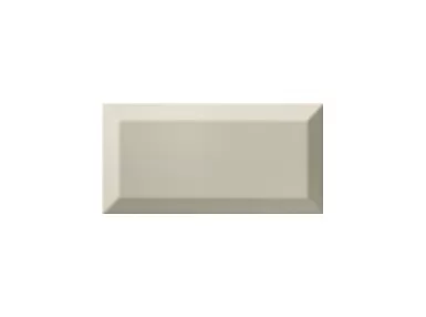 Bisel Light Grey Brillo 10x20 - jasno-szara płytka ścienna w stylu metro