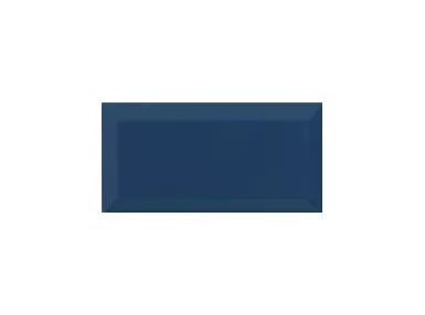 Bisel Marino Brillo 10x20 - niebieska płytka ścienna w stylu metro