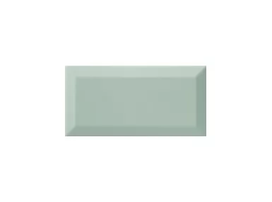 Bisel Aqua Brillo 10x20 - zielona płytka ścienna w stylu metro