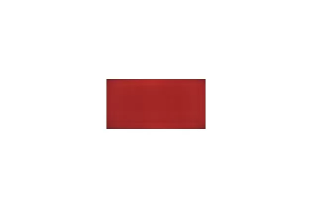 Bisel Rojo-f Brillo 10x20 - czerwona płytka ścienna w stylu metro