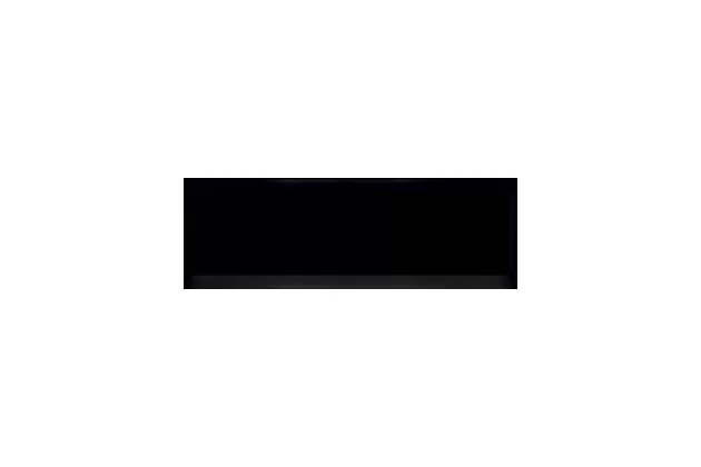 Bisel Negro Mate 10x30 - czarna płytka ścienna w stylu metro