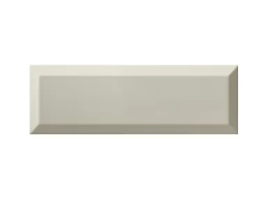 Bisel Light Grey Brillo 10x30 - jasno-szara płytka ścienna w stylu metro