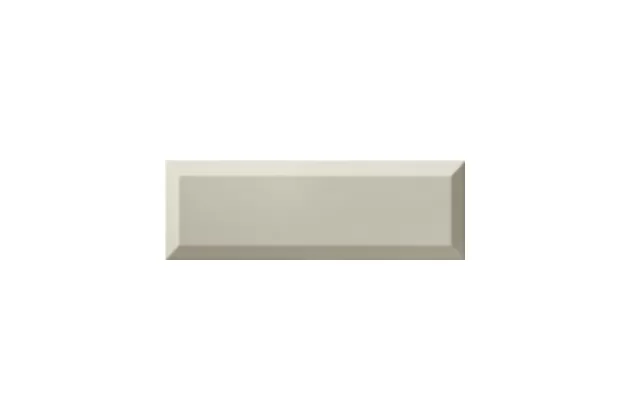 Bisel Light Grey Brillo 10x30 - jasno-szara płytka ścienna w stylu metro