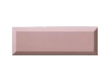 Bisel Rosa-f Brillo 10x30 - różowa płytka ścienna w stylu metro