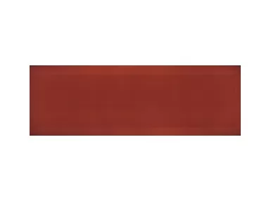 Bisel Rojo-f Brillo 10x30 - czerwona płytka ścienna w stylu metro