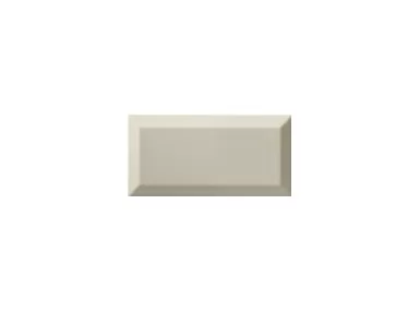 Bisel Light Grey Brillo 7,5x15 - jasno-szara płytka ścienna w stylu metro