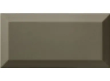 Bisel Dark Grey Brillo 7,5x15 - ciemno szara płytka ścienna w stylu metro