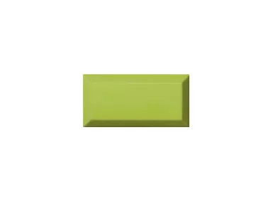 Bisel Verde Brillo 7,5x15 - zielona płytka ścienna w stylu metro