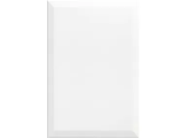 Blanco Bisel Brillo 20×30 - biała płytka ścienna z fazowanymi krawędziami