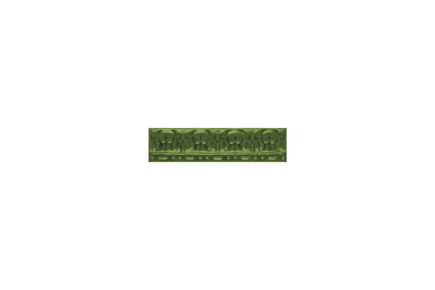 Moldura Relieve Verde 5×20 - zielona płytka ścienna listwa ozdobna