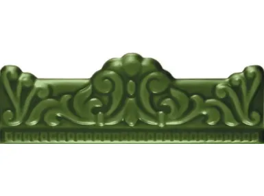 Moldura Barroca Verde 5×20 - zielona płytka ścienna listwa ozdobna.