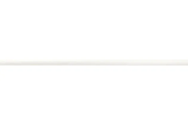 Round White Matt 1,2×30 - biała listwa imitująca marmur