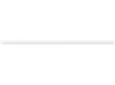 Round White Gloss 1,2×30 - biała listwa imitująca marmur