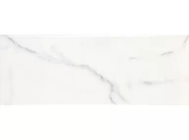Carrara Matt 15x40 - biała pytka ścienna imitująca marmur