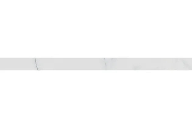 Trim Carrara Gloss 2.5x30 - biała pytka ścienna imitująca marmur