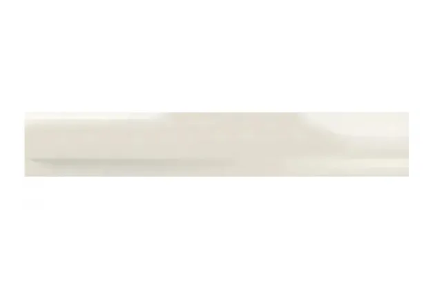 Colors Moldura White Gloss 5x30 - biała płytka ścienna