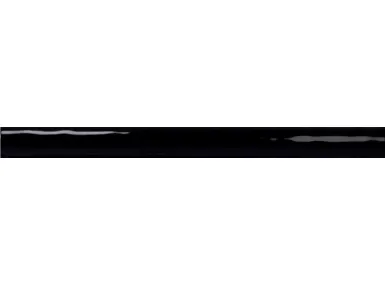 Colors Listelo Black Gloss 2.5x30 - czarna płytka ścienna