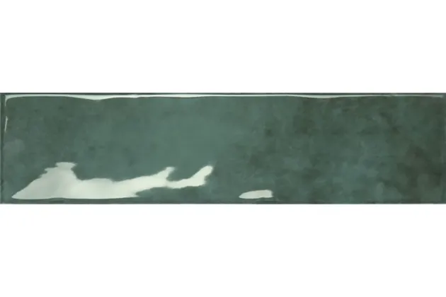 Earth Amazon Gloss 7.5x30 - ciemno zielona płytka ścienna