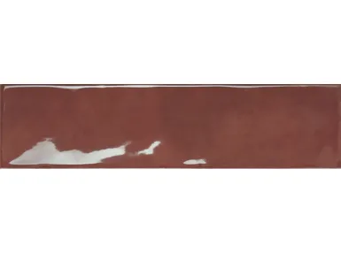 Earth Wine Gloss 7.5x30 - bordowa płytka ścienna