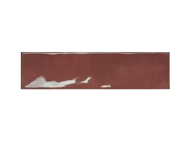 Earth Wine Gloss 7.5x30 - bordowa płytka ścienna
