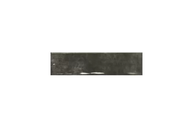 Earth Ebony Gloss 7.5x30 - czarna płytka ścienna