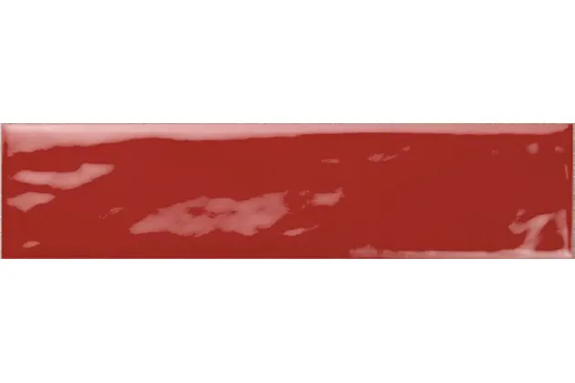 Geometry Brick Red 6x25 - czerwona płytka scienna cegiełka