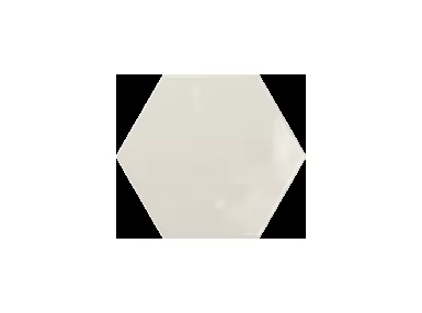 Geometry Hex Creme 15x17,3 - kremowa płytka scienna heksagonalna