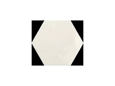 Geometry Hex Ivory 15x17,3 - kremowa płytka scienna heksagonalna