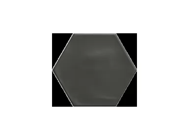 Geometry Hex Black Matt 15x17,3 - czarna płytka gresowa heksagonalna