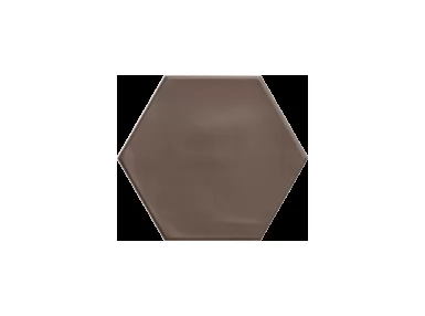 Geometry Hex Brown Matt 15x17,3 - brązowa płytka gresowa heksagonalna
