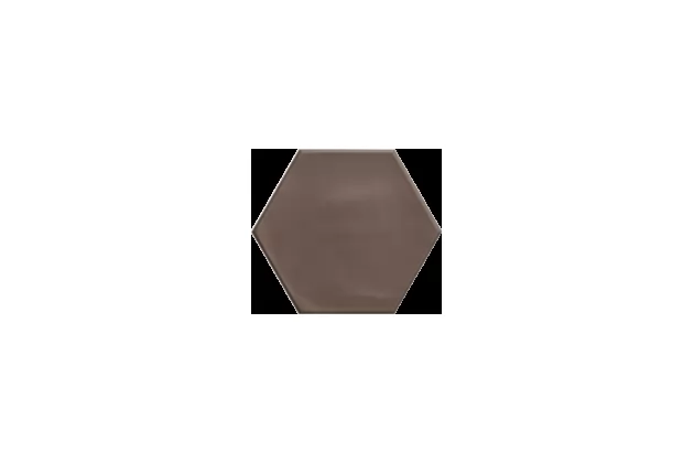 Geometry Hex Brown Matt 15x17,3 - brązowa płytka gresowa heksagonalna