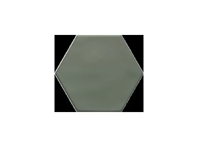Geometry Hex Green Matt 15x17,3 - zielona płytka gresowa heksagonalna