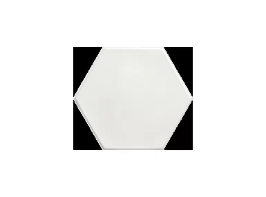 Geometry Hex White Matt 15x17,3 - biała płytka gresowa heksagonalna