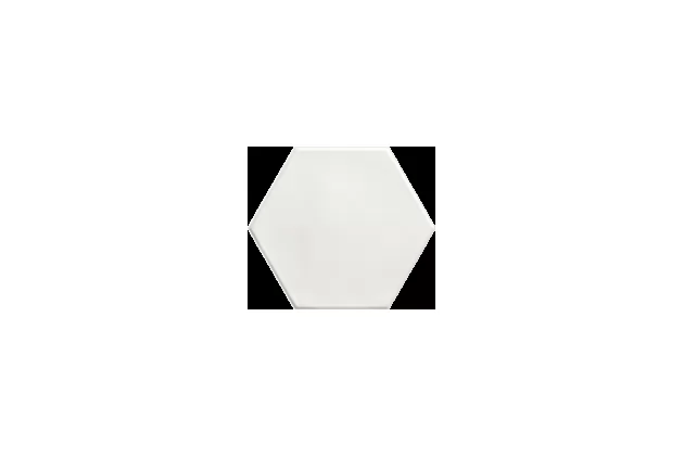 Geometry Hex White Matt 15x17,3 - biała płytka gresowa heksagonalna