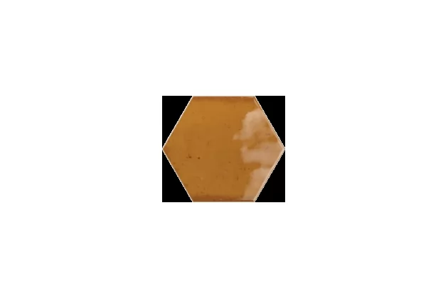 Hope Hex Ocre 15x17,3 - pomarańczowa płytka ścienna heksagonalna