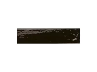 Hope Nero Graphito 6x25 - czarna płytka ścienna cegiełka