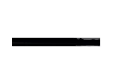 Listelo Ocean Black Gloss 2,5x30 - czarna listwa wykończeniowa