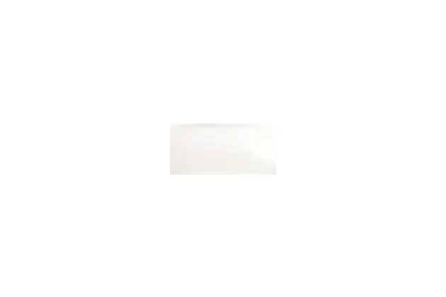 Ocean White Decor 7,5x15 - biała płytka ścienna z wzorem geometrycznym